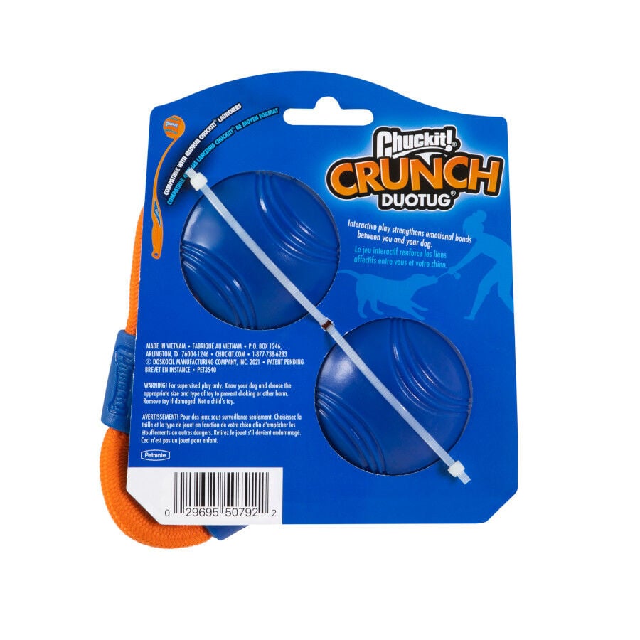 Chuckit! Crunch Duo Tug Pelota Con Cuerda para perros, , large Imagen numero 4